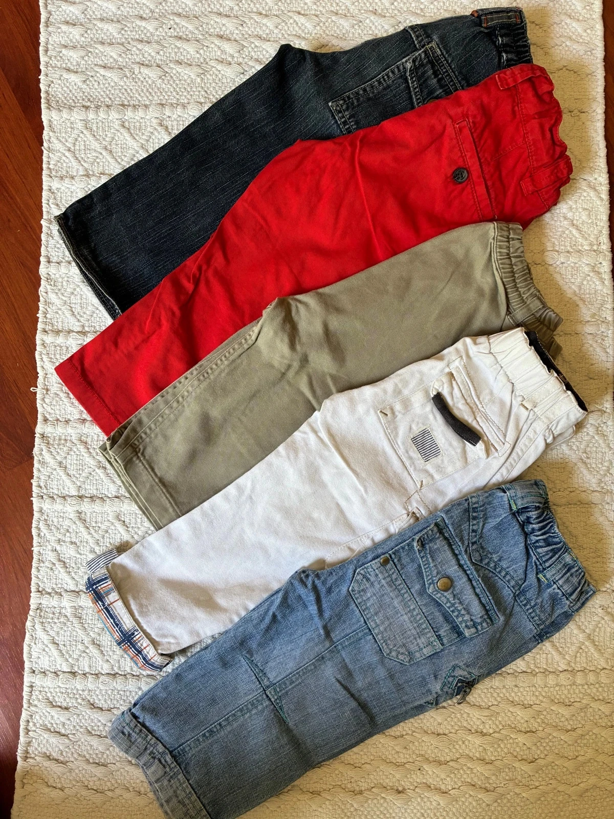 Lot de 5 pantalons été 18 mois